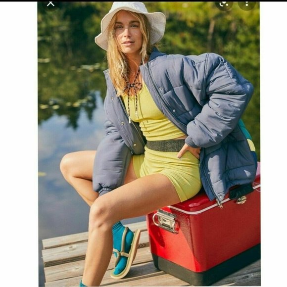 Free People Midnight Moon Bomber - Picture 6 of 7